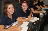 students with laptops